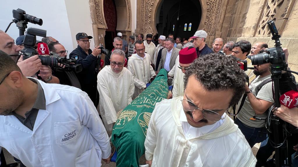 Funérailles d’une icône de la presse écrite, Khalil Hachimi Idrissi (images)