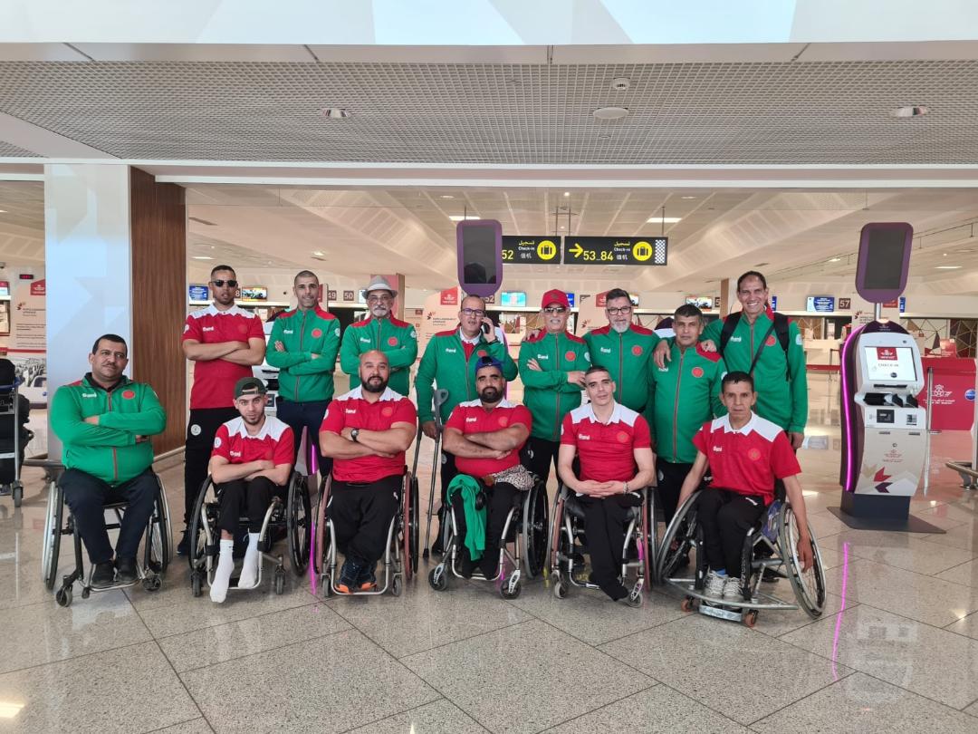 Basket-ball sur fauteuils roulants : L'équipe nationale participe au Championnat arabe au Koweït