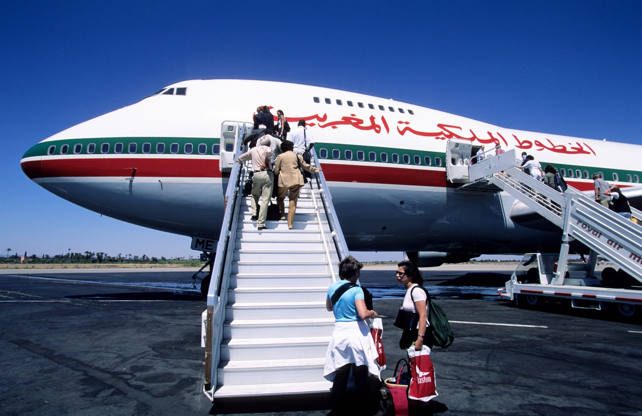 Crise au Soudan : Arrivée de 136 ressortissants Marocains rapatriés à bord d'un avion de la RAM