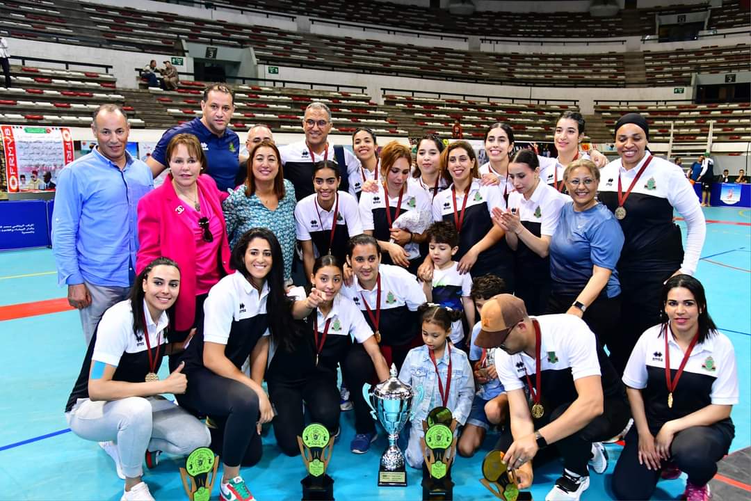 Volley-ball / Division excellence  (2022-2023) : L’AS FAR (dames) et le FUS Rabat (hommes) remportent le titre
