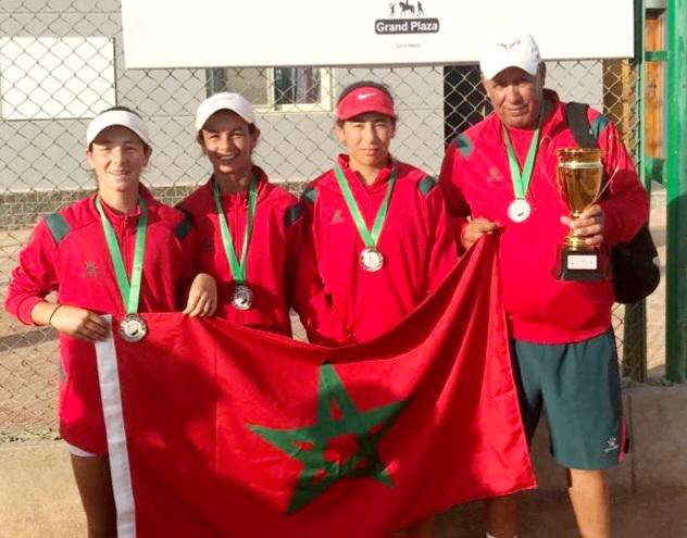 Nos filles vice-championnes d'Afrique.