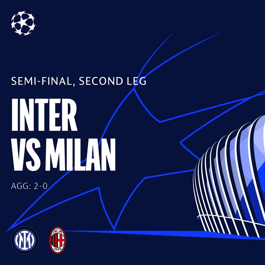 Ligue des champions : L’AC Milan pour renverser l’Inter ce soir (20h00)
