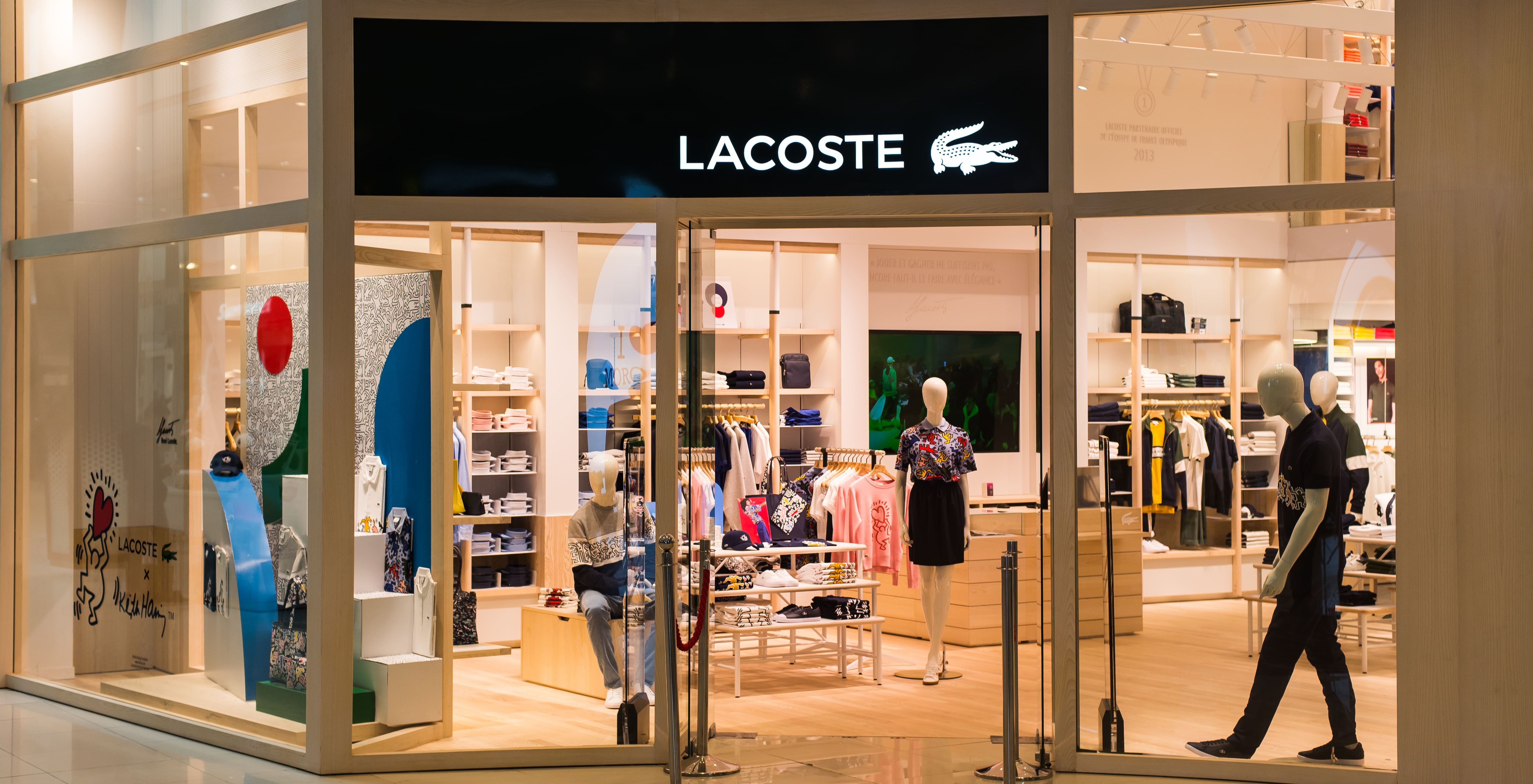 Entreprise lacoste shop