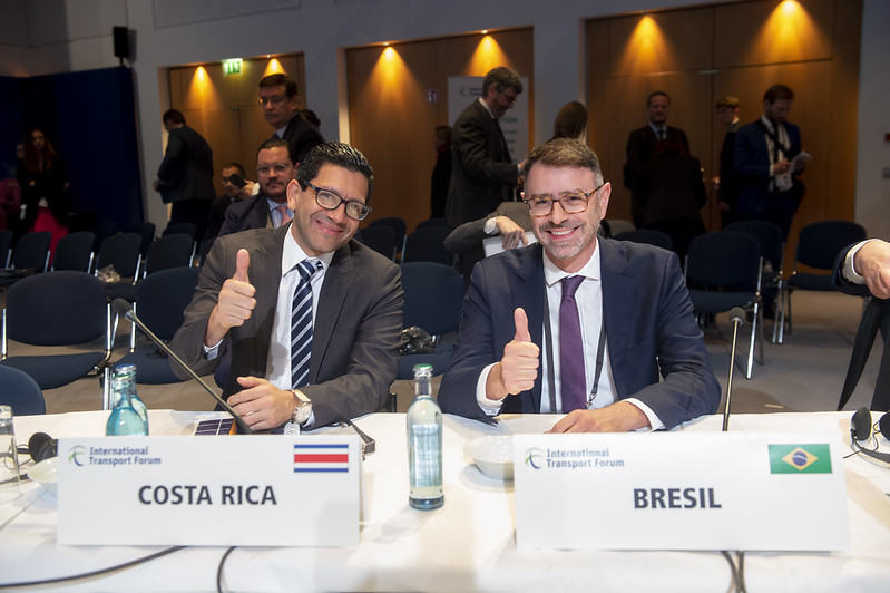 Le Brésil et le Costa Rica rejoignent le Forum international des transports