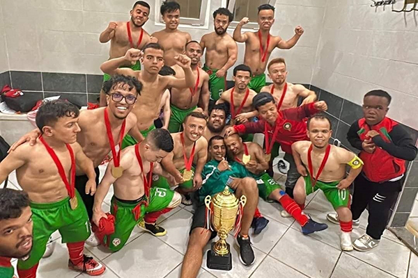 Football des personnes de petite taille: le Maroc remporte la Coupe afro-asiatique Football des personnes de petite taille: le Maroc remporte la Coupe afro-asiatique