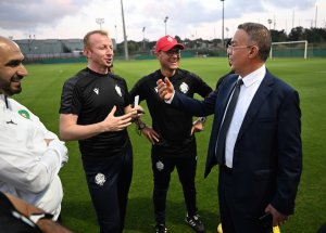 Ligue des champions : Des visiteurs de marque chez le Wydad ! Ligue des champions : Des visiteurs de marque chez le Wydad !