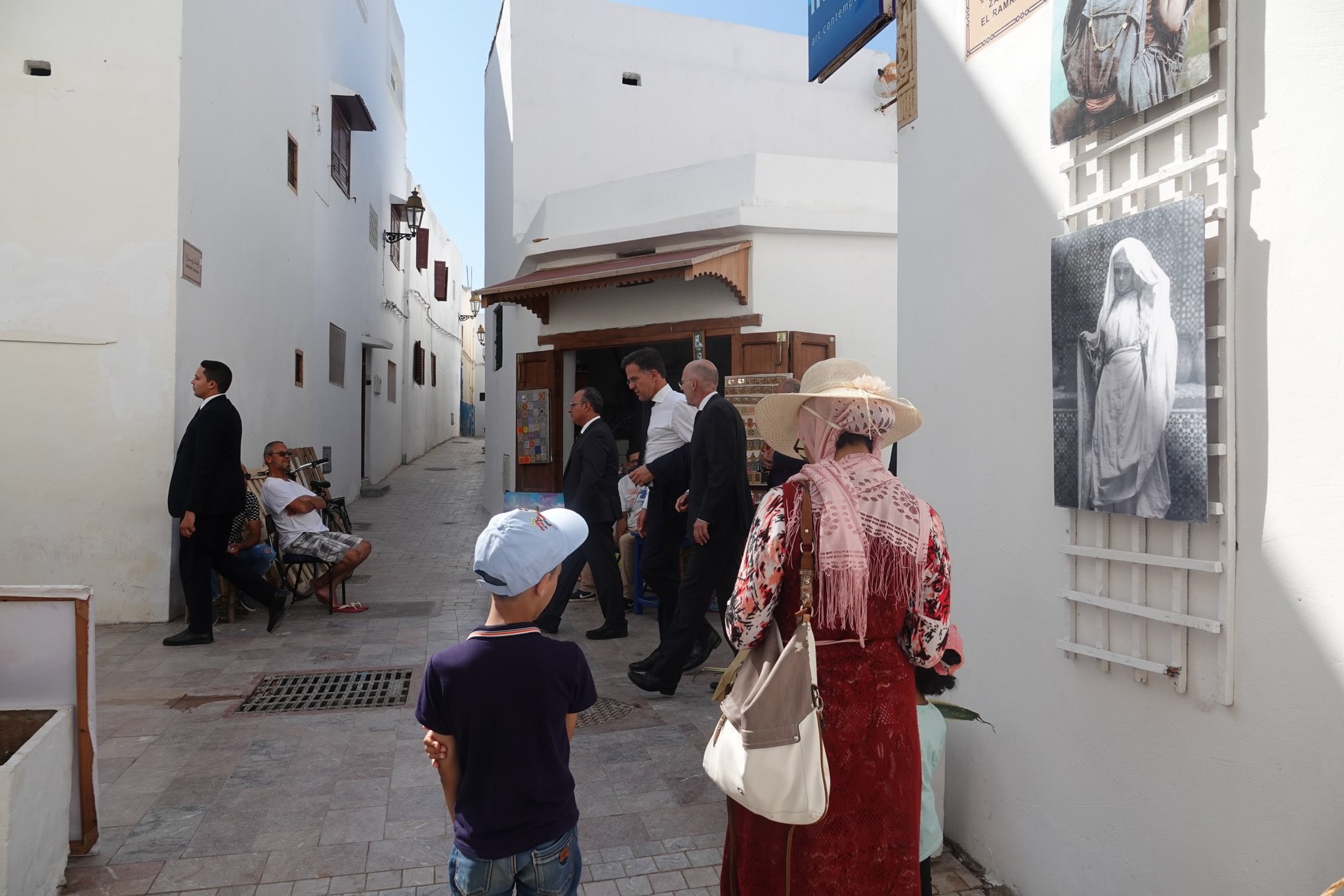 Rabat : Le Premier ministre néerlandais admire le charme de l'ancienne Médina 