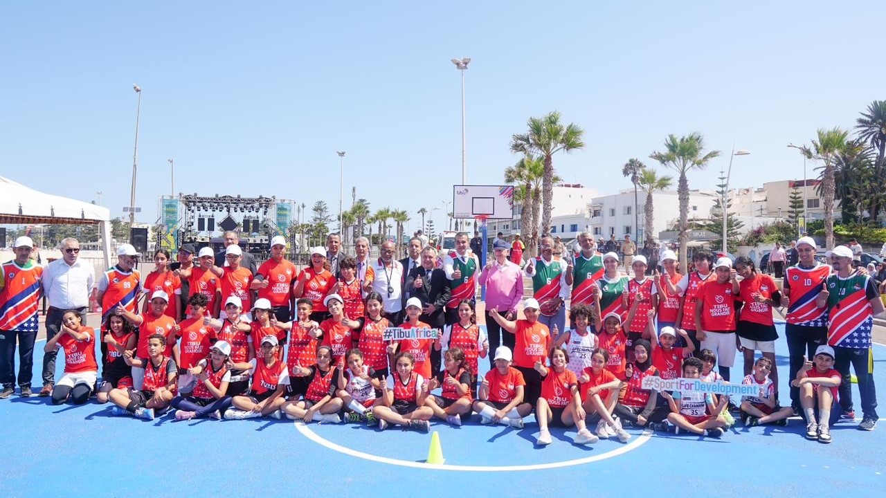 Lancement d'un programme d’éducation par le basketball à Essaouira
