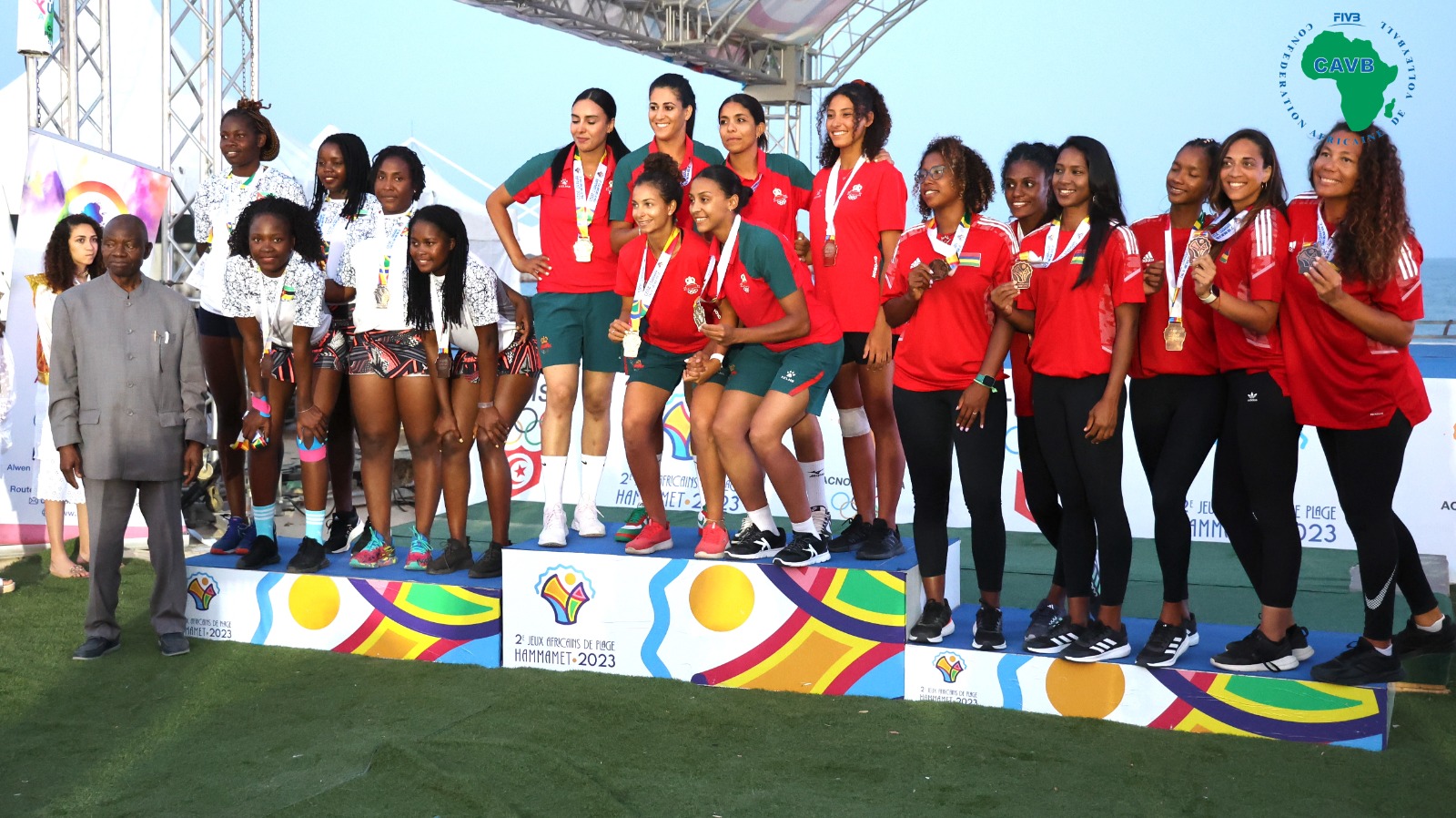 Jeux africains de plage : Le Maroc survole le beach-volley 4X4