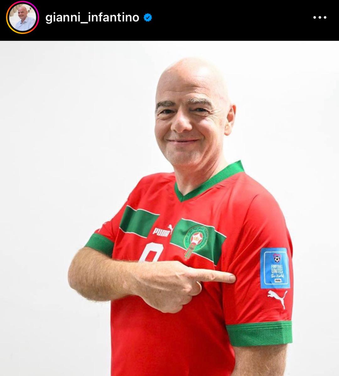 FIFA/Maroc : Le message direct et implicite d'Infantino ! FIFA/Maroc : Le message direct et implicite d'Infantino !