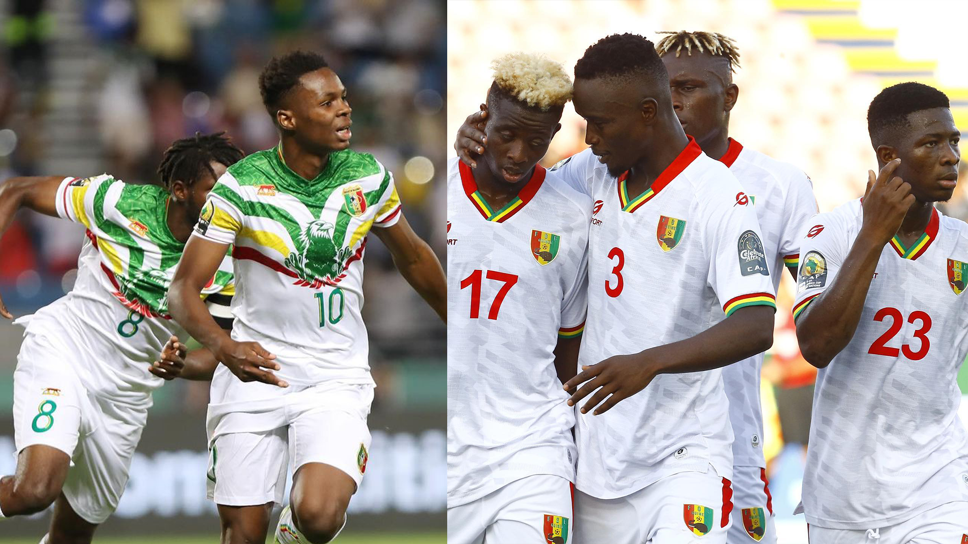 CAN 23 : Mali et Guinée pour le 3e billet d'accès à Paris 2024 CAN 23 : Mali et Guinée pour le 3e billet d'accès à Paris 2024