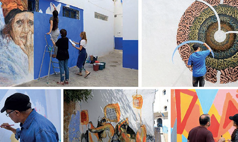 Assilah / 44ème Moussem culturel : Des fresques murales aux mille éclats