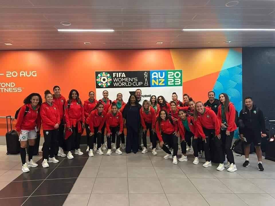 Football féminin / Mondial 2023: L'équipe nationale arrive en Australie