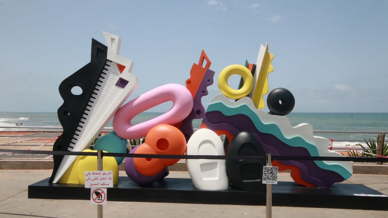 Casablanca : Une exposition artistique le long de la Corniche