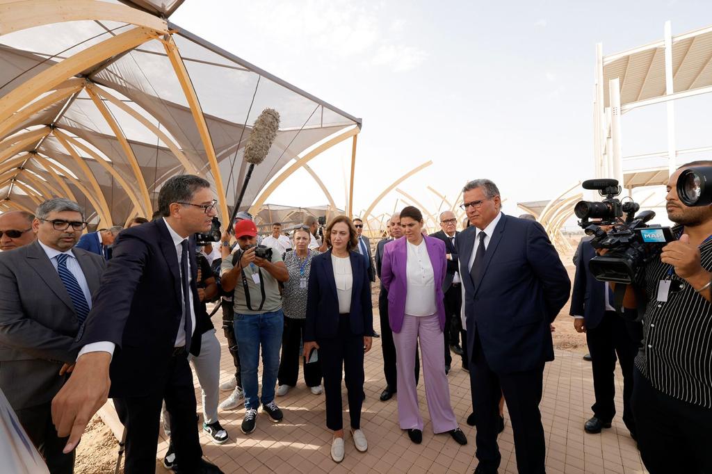 Marrakech : Akhannouch visite le site des assemblées annuelles de la Banque Mondiale et du FMI