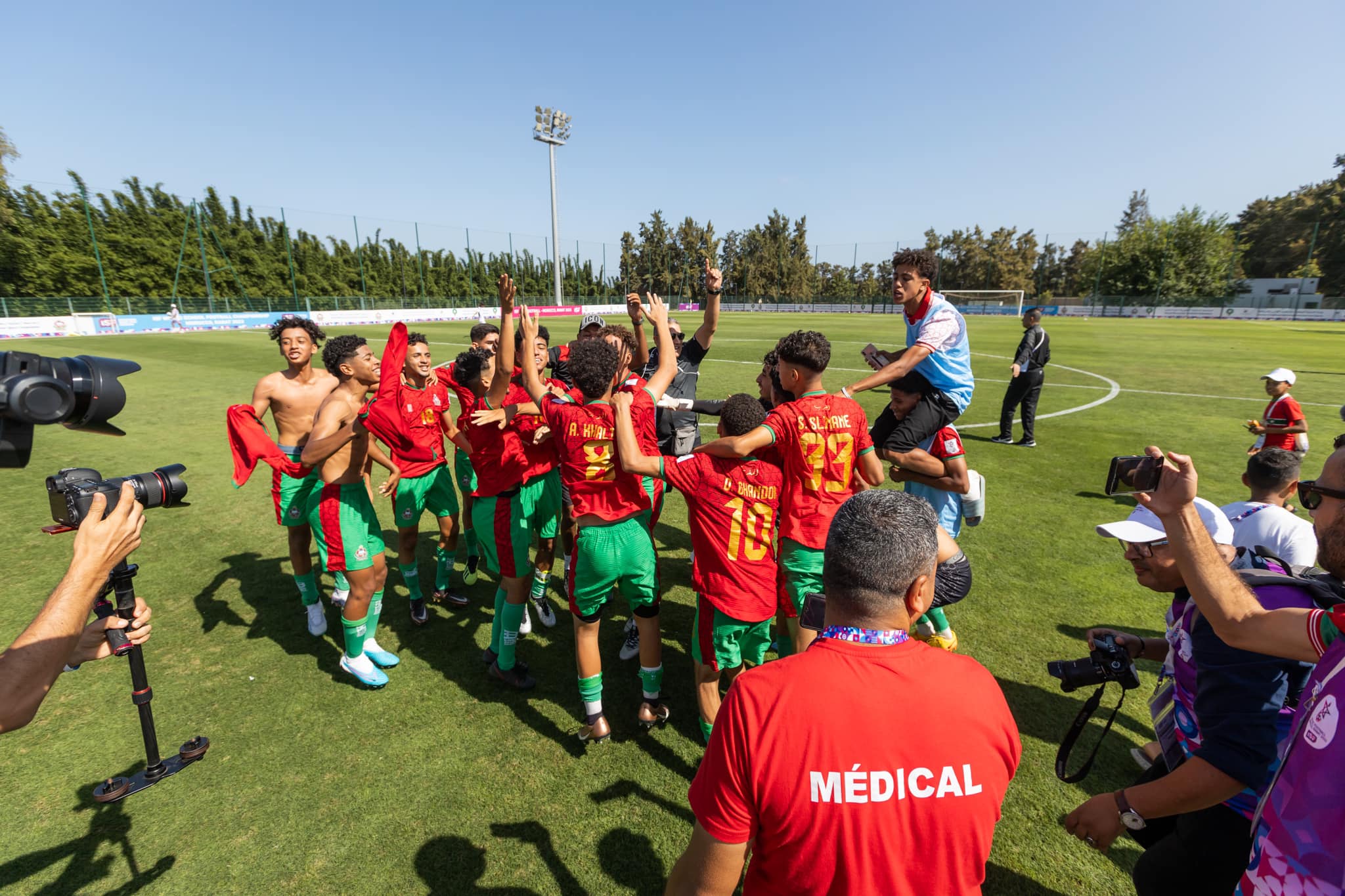 Coupe du monde de football scolaire Rabat 2023 : Lycée Lalla Salma (Fès) en demi-finale (Garçons)