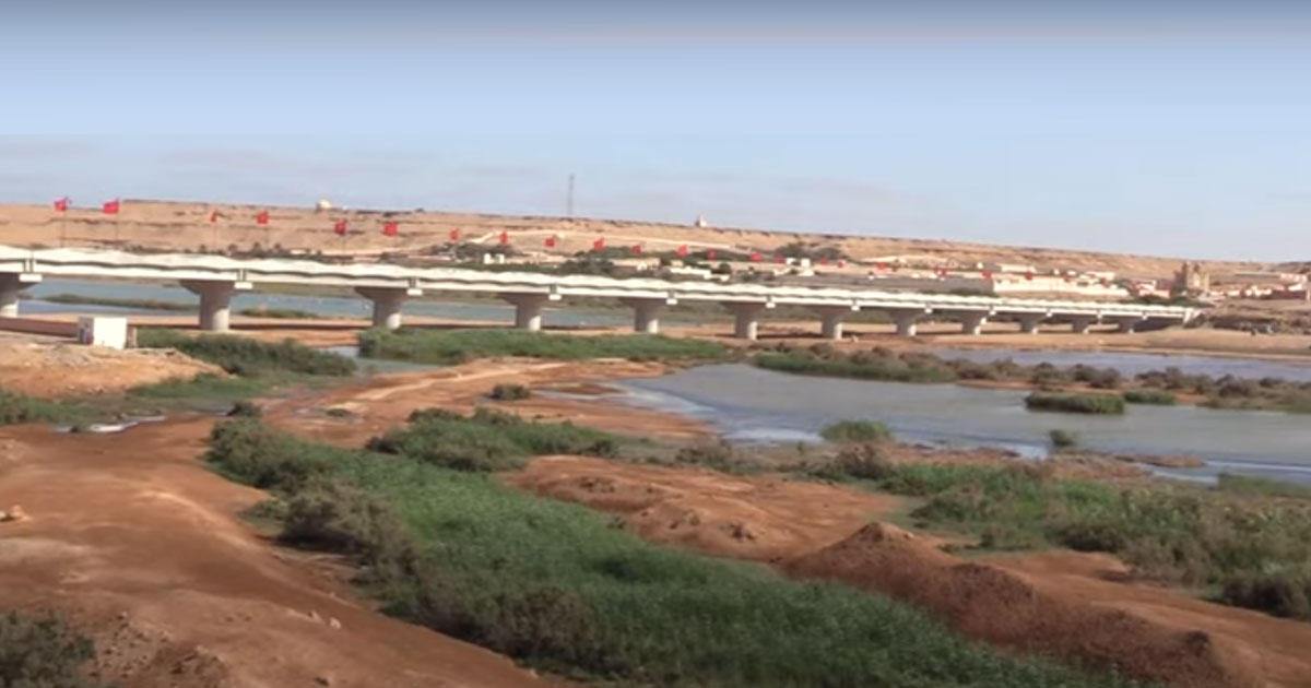 Laâyoune / Oued Sakia Al Hamra : Mise en service d'un pont de 600 m