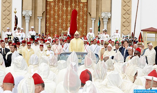 Fête du Trône : SM le Roi, Amir Al-Mouminine, préside à Tétouan la cérémonie d'allégeance