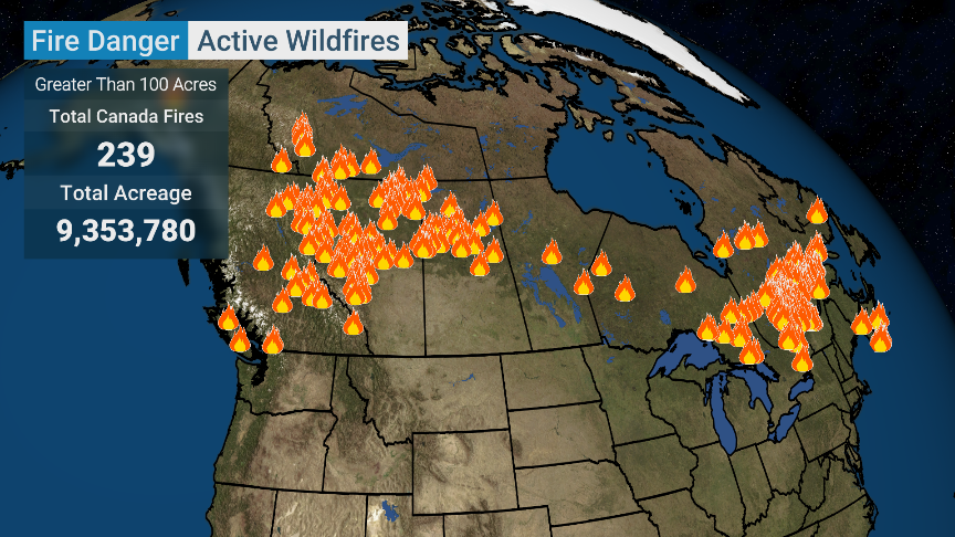 Incendies de forêts : Le Canada brûle toujours Incendies de forêts : Le Canada brûle toujours