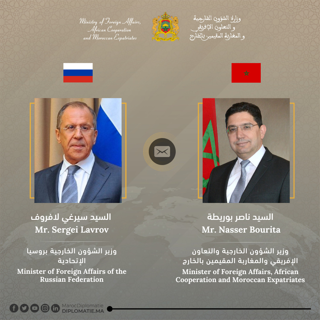 65ème anniversaire des relations Maroc-Russie:  Bourita et Lavrov se projettent sur l'avenir 
