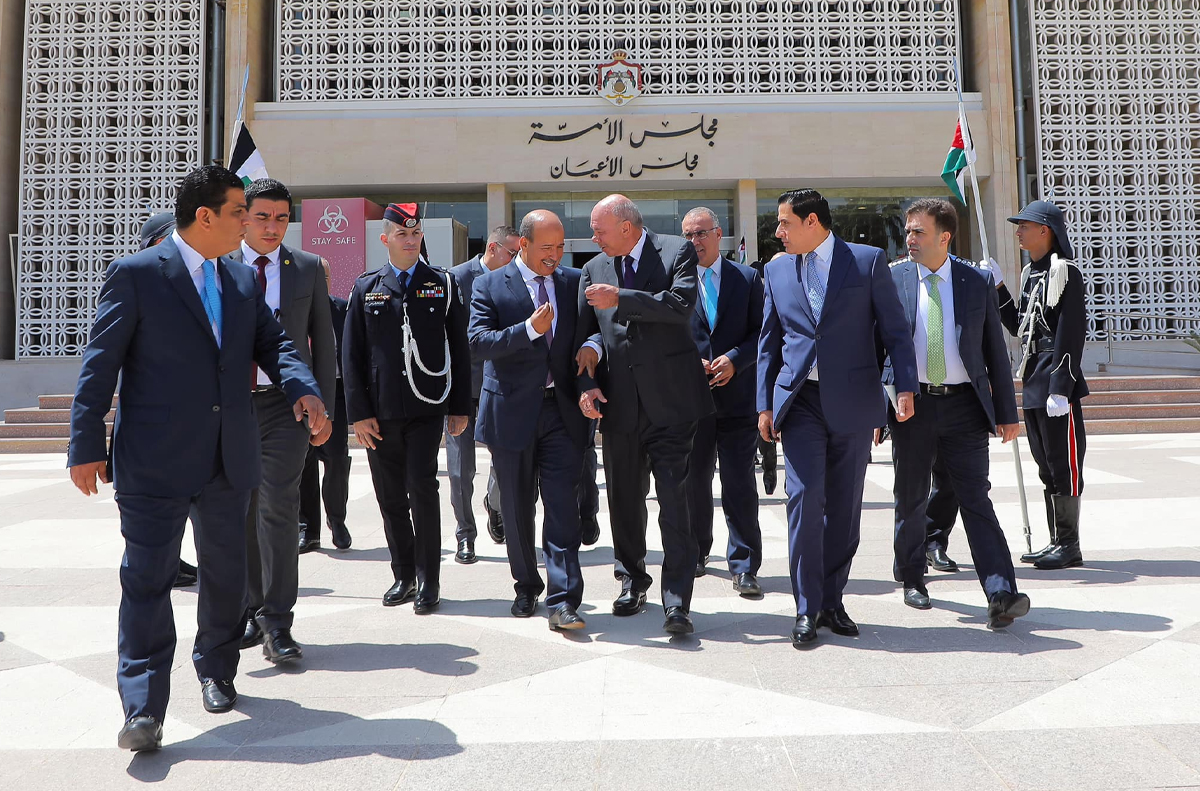 Jordanie : Mayara s'entretient avec les présidents des deux chambres du Parlement 