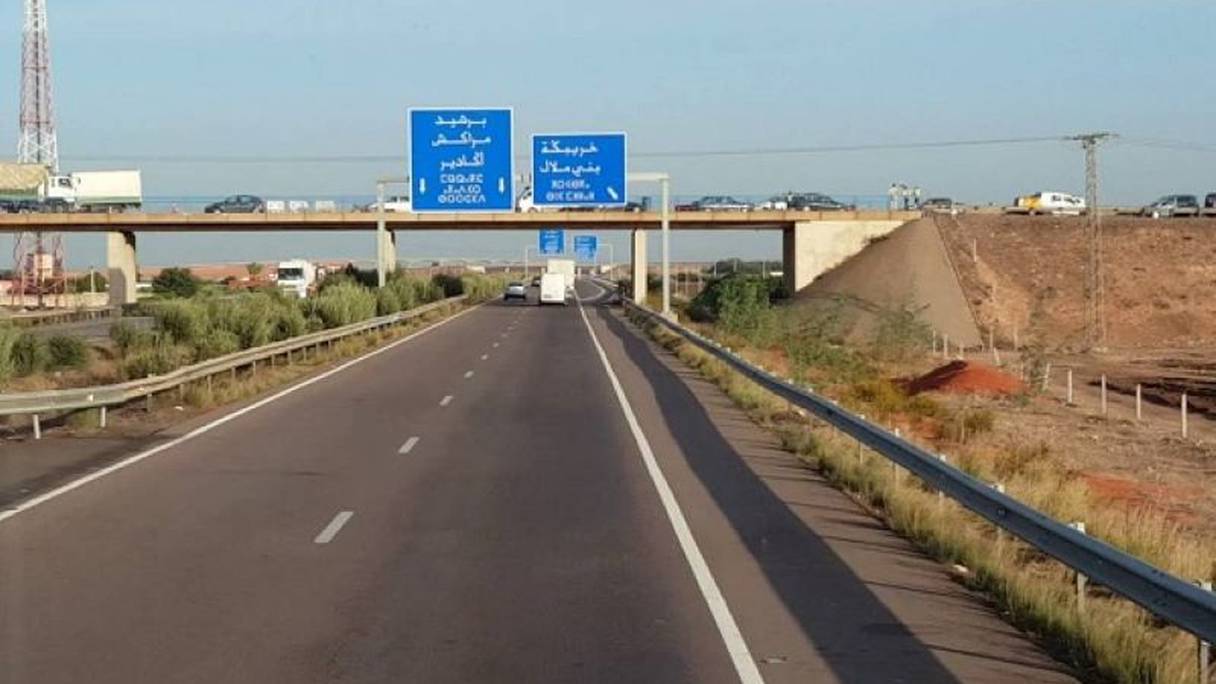 Autoroute Casablanca  - Berrechid : Perturbations momentanées au niveau de l'échangeur de Bouskoura Autoroute Casablanca  - Berrechid : Perturbations momentanées au niveau de l'échangeur de Bouskoura