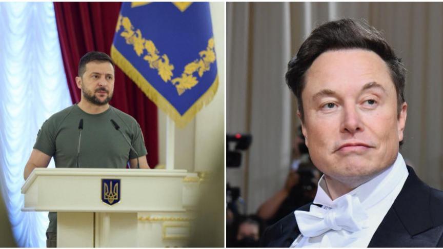 Ukraine : Le clash s'intensifie entre Elon Musk et Zelensky 
