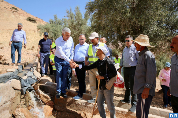 Province de Taroudant / Séisme : Vers une réhabilitation des zones agricoles impactées