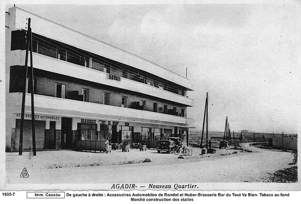 Rétro-Verso : L’Immeuble Cassou d’Agadir, seul résistant au séisme de 1960
