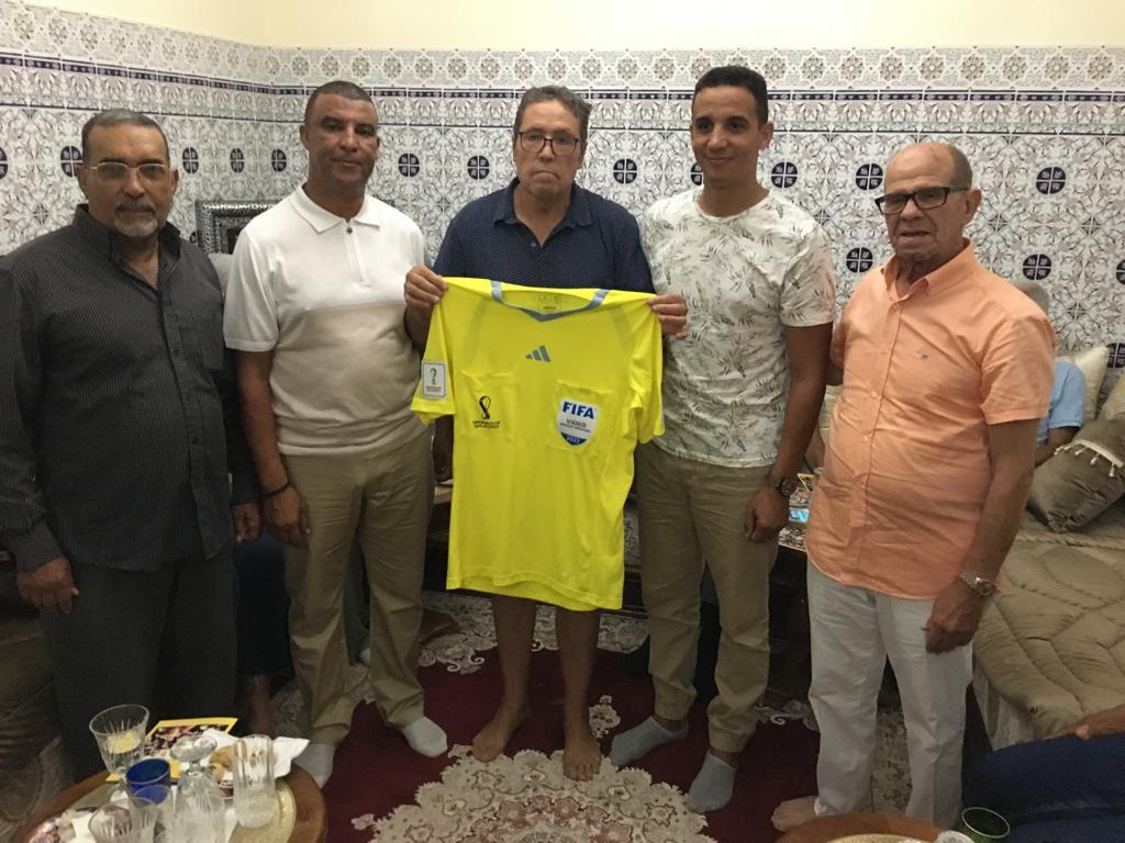 Caravane de la bienfaisance et de la solidarité à Marrakech : Les arbitres internationaux Adil Zourak et Inssaf Harkaoui honorés