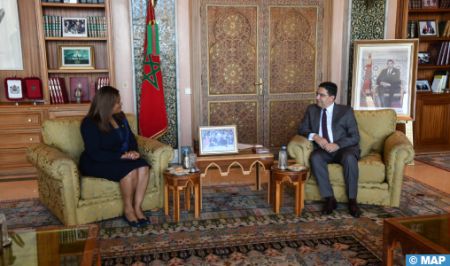 Bourita reçoit la ministre d'Etat de la Guinée-Bissau, porteuse d'un message à SM le Roi du Président Umaro Sissoco Embalo