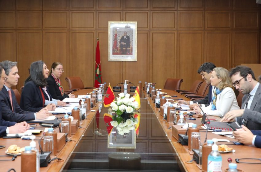Maroc-Espagne: Nadia Fettah Alaoui aborde avec son homologue espagnole la coopération économique féminine
