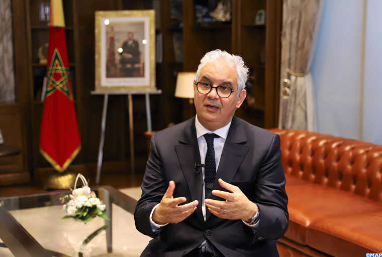 Assemblées BM/FMI : Nizar Baraka expose le modèle marocain de gestion du stress hydrique 