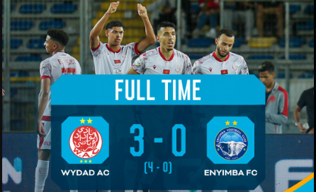 African Football League/ WAC-Enyimba (3-0): Le Wydad demi-finaliste face à l’Espérance