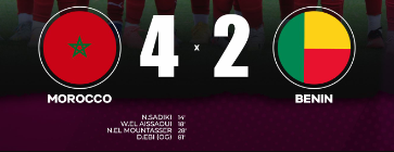 Foot féminin U20 / Amical: Les Marocaines victorieuses des Béninoises Foot féminin U20 / Amical: Les Marocaines victorieuses des Béninoises