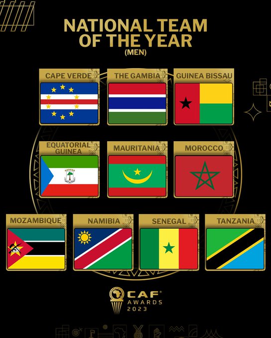 Awards CAF 2023 :  Les nominés en images