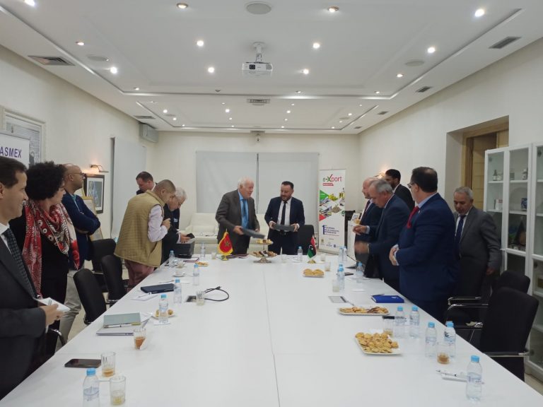 Investissement et export : L’ASMEX reçoit le ministre libyen de l’industrie et des mines