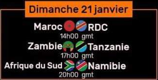 CAN 2023:  Programme des Lions de l’Atlas CAN 2023:  Programme des Lions de l’Atlas