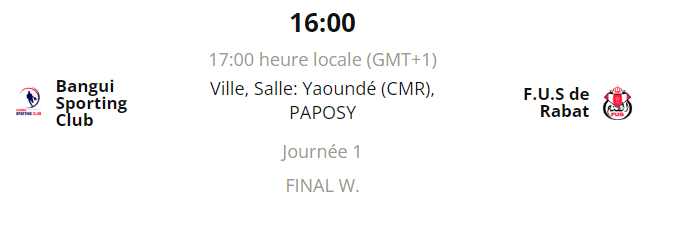 Basket-ball / Africa League (Zone Ouest):   Le FUS qualifié pour la finale de cet après-midi