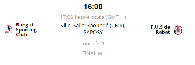 Basket-ball / Africa League (Zone Ouest):   Le FUS qualifié pour la finale de cet après-midi Basket-ball / Africa League (Zone Ouest):   Le FUS qualifié pour la finale de cet après-midi