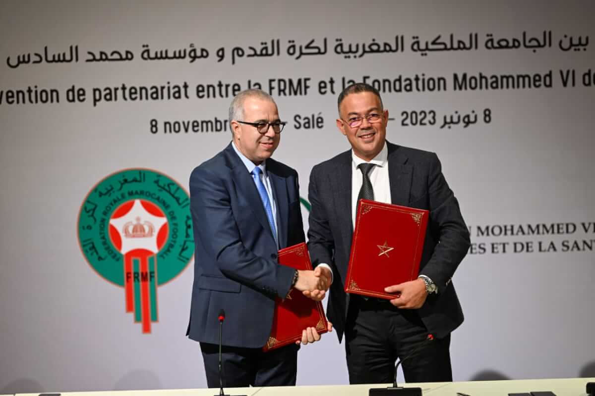 Signature d'une convention-cadre entre la FRMF et la Fondation Mohammed VI des Sciences et de la Santé Signature d'une convention-cadre entre la FRMF et la Fondation Mohammed VI des Sciences et de la Santé