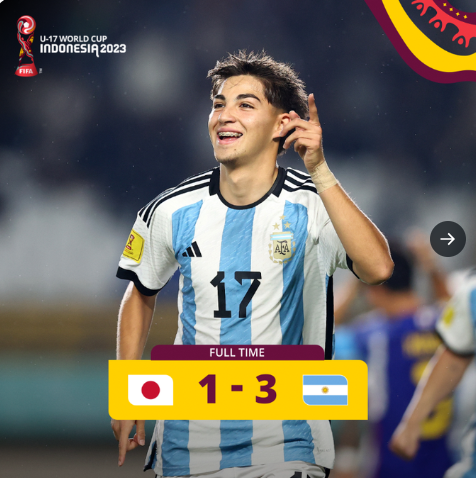 Spécial Coupe du monde U17 : L’Argentine se reprend face au Japon