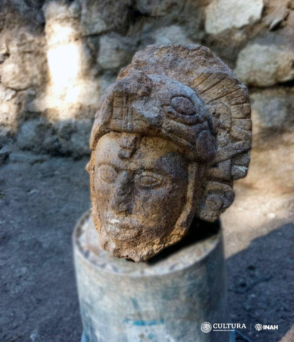 Archéologie : Découverte d’une statue de guerrier maya au Mexique