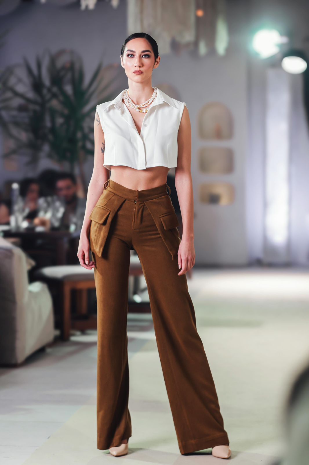 Défilé de la nouvelle marque, Maison Aura, à Rabat. Défilé de la nouvelle marque, Maison Aura, à Rabat.