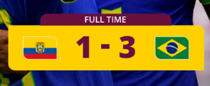 Spécial Mondial U17/ Equateur-Brésil : La Seleção quart-finaliste sans surprise !