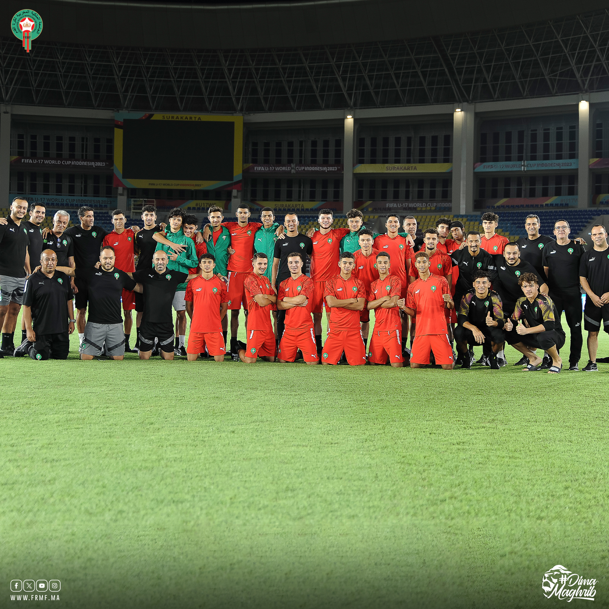 Mondial U17/ Quarts de finale:  Ce samedi Maroc-Mali, à quelle heure et sur quelles chaînes?