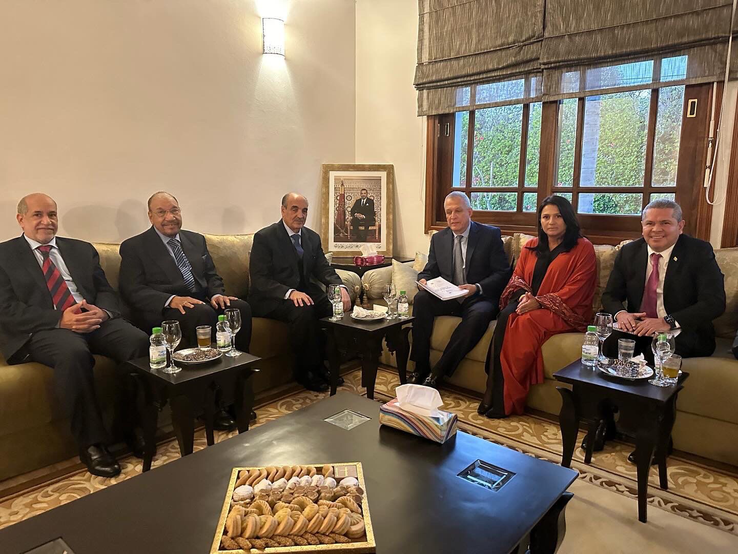 German Blanco Alvarez présente la motion anti-polisario à ses homologues marocains  German Blanco Alvarez présente la motion anti-polisario à ses homologues marocains