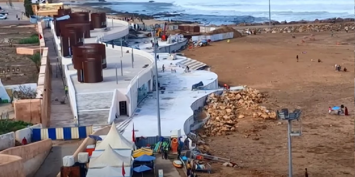 Le projet d'aménagement de la plage de Rabat enfin dévoilé