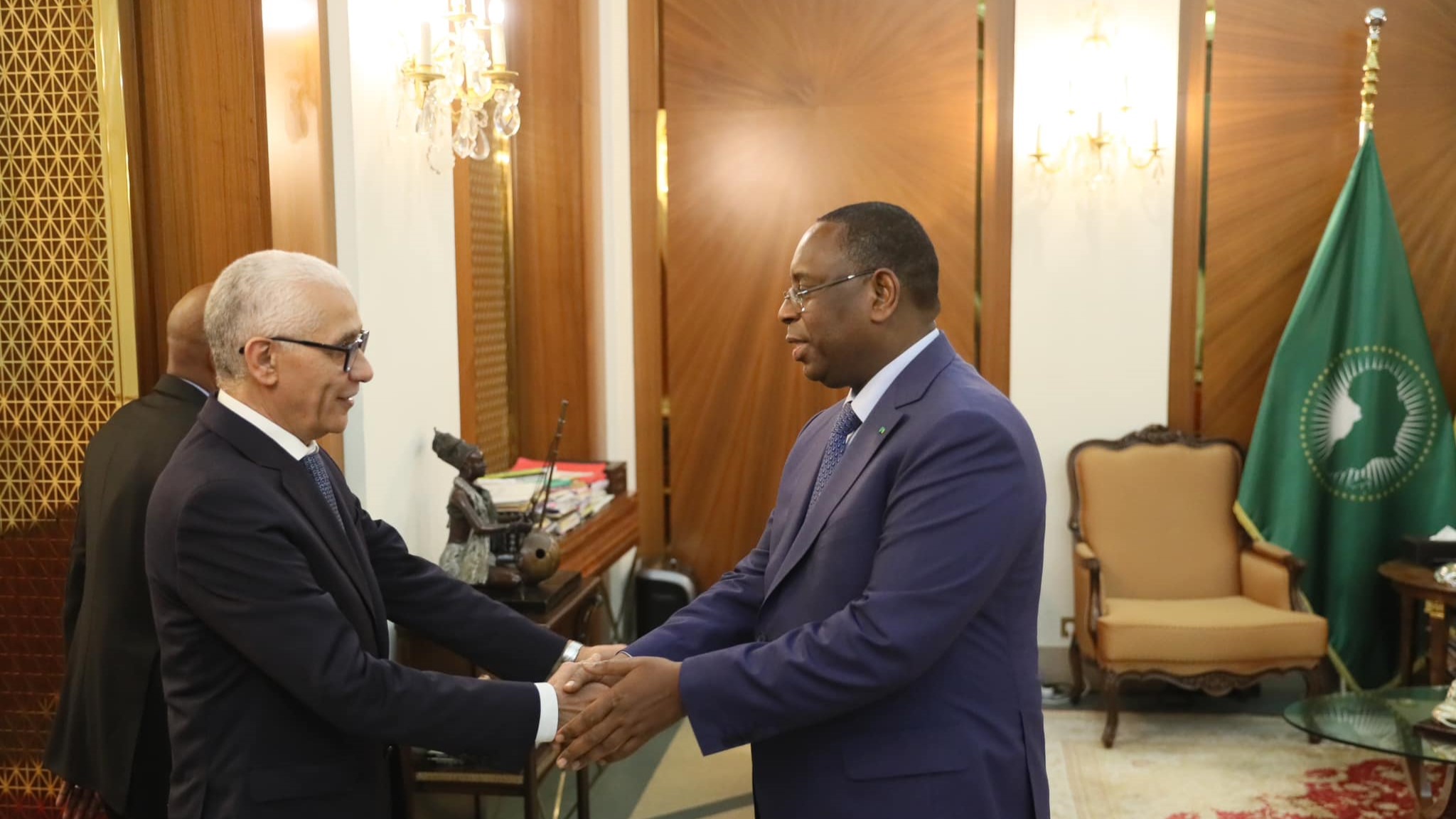 Talbi El Alami reçu à Dakar par le président Macky Sall