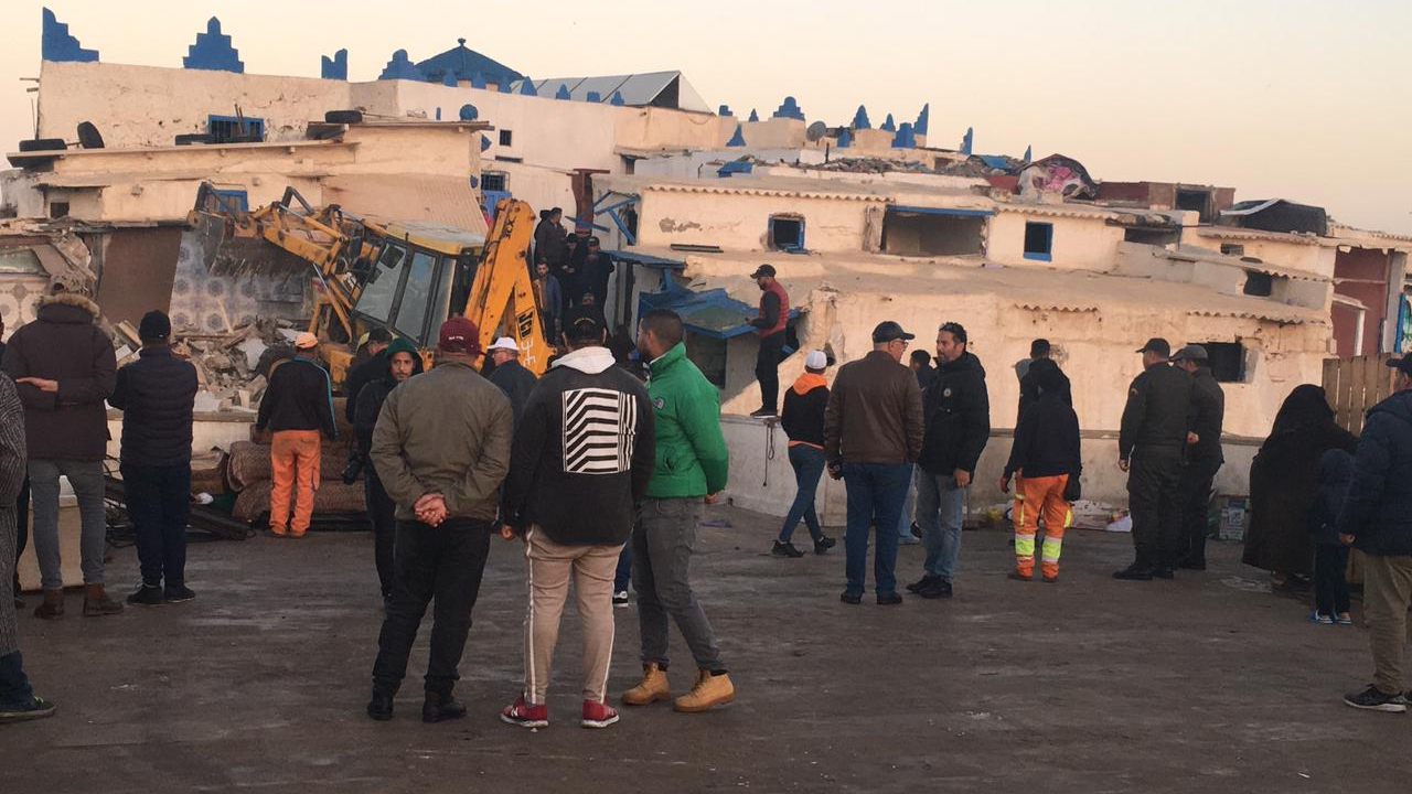 Casablanca : Démolition des masures autour du mausolée de Sidi Abderrahmane